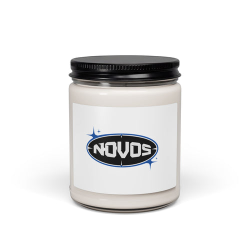 Novos Logo Soy Candle — 9oz Scented Jar